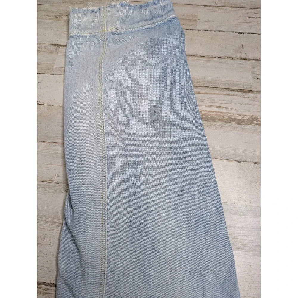 Vintage Levi's Engineered Twisted Jeans 34 (32x34) Hook Fastener Distressed Y2K